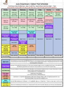 Schedules – Asheville Racquet Club