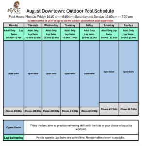 Schedules – Asheville Racquet Club